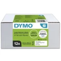 Dymo White Yellow Print Label Roll 89 mm Width 240 Per Pack 89 mm 2093093