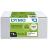 Dymo White Yellow Print Label Roll 89 mm Width 240 Per Pack 89 mm 2093093