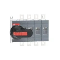 ABB 4-Pole DIN Rail Isolator Switch 16A IP00 690V AC Black Handle 