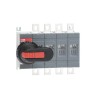 ABB 4-Pole DIN Rail Isolator Switch 16A IP00 690V AC Black Handle