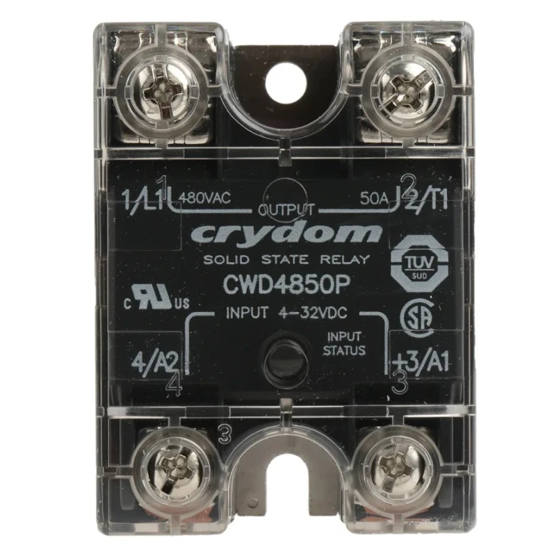 Crydom Solid State Relay Panel Mount 50A Load 660V AC Load 32V Control CW24 