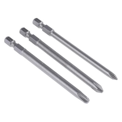 Bosch Hex, Phillips Screwdriver Bit Set, 3 Pieces 2607001757