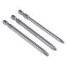 Bosch Hex, Phillips Screwdriver Bit Set, 3 Pieces 2607001757