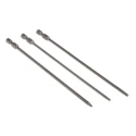 Bosch Hex, Torx Screwdriver Bit Set 3 Pieces T8 T10 T15 Drive Hex Model 2607001763