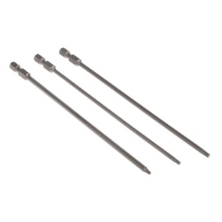 Bosch Hex, Torx Screwdriver Bit Set 3 Pieces T8 T10 T15 Drive Hex Model 2607001763