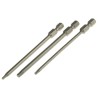 Bosch Hex, Torx Screwdriver Bit Set, 3 Pieces, Sizes T8 T10 T15, 89mm Length, Hex Drive 2607001759