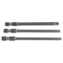 Bosch Hex, Torx Screwdriver Bit Set, 3 Pieces T20 T25 T30, 89mm Length, Hex Drive 2607001760