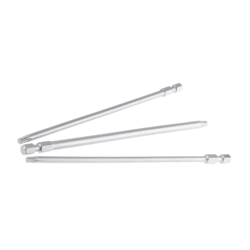 Bosch Hex Torx Screwdriver Bit Set, 3 Pieces T20 T25 T30, 1/4in Hex Drive 2607001764