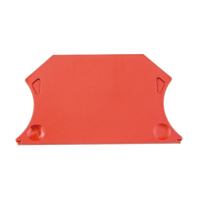 Weidmüller WAP Series Red Wemid Material End Cover for DIN Rail Terminal Blocks 1050040000