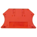 Weidmüller WAP Series Red Wemid Material End Cover for DIN Rail Terminal Blocks 1050040000