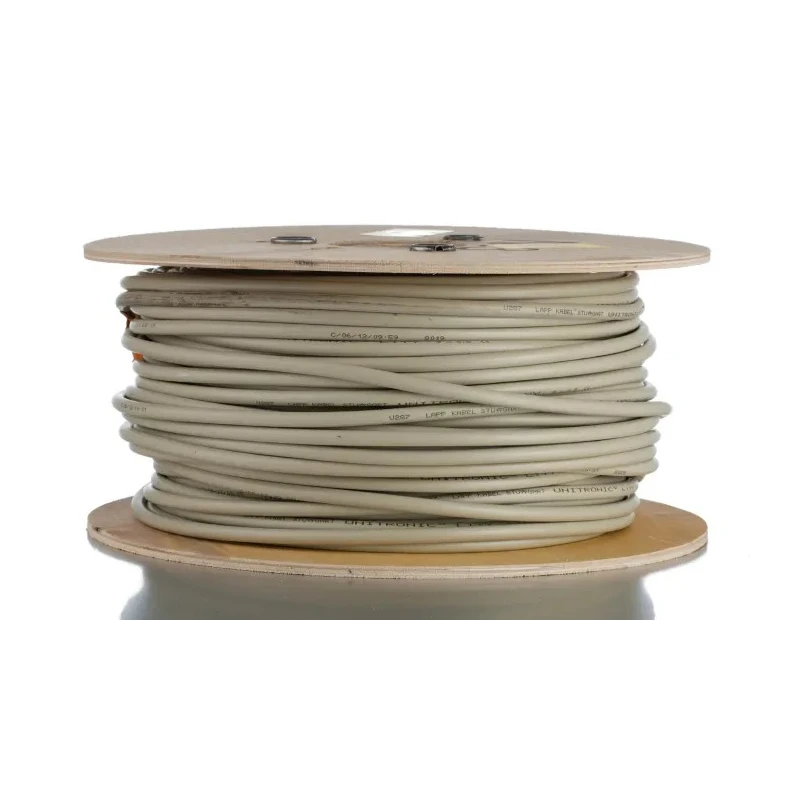 Lapp Unitronic Series Data Cable 8 Pairs 8 Cores 0.5 mm² 100 m Grey Sheath Polyvinyl Chloride 0028508