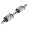 NSK Linear Guide , LH Series Carbon Steel Rail 190mm Length 12mm Width 27mm Carriage Width 45mm Carriage LH120190ANK2K99PN1