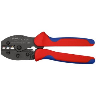 Knipex Crimp Tool for Insulated Terminals, Special Grade Chrome Vanadium Steel, 220mm Length 97 52 36