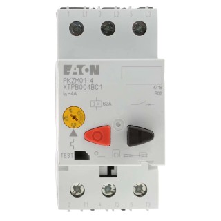 Eaton Motor Protection Circuit Breaker 2.5A to 4A, 690V AC, IP20, 3 Poles, -25°C to 55°C 278482 PKZM01-4