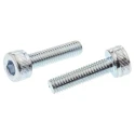 RS PRO Bright Zinc Plated Steel Hex Socket Cap Screw, Hex Socket, M3 x 12 mm 491-5209