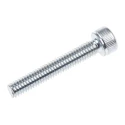 RS PRO Bright Zinc Plated Steel Hex Socket Cap Screw, Hex Socket Drive, M4 x 25 mm 491-5237