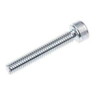 RS PRO Bright Zinc Plated Steel Hex Socket Cap Screw, Hex Socket Drive, M4 x 25 mm 491-5237