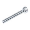 RS PRO Bright Zinc Plated Steel Hex Socket Cap Screw, Hex Socket Drive, M4 x 25 mm 491-5237