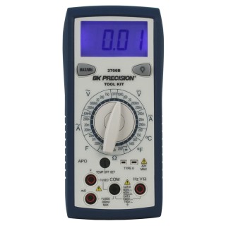 BK Precision Handheld Digital Multimeter 200mA AC/DC, 750V AC, 1kV DC BK2706B