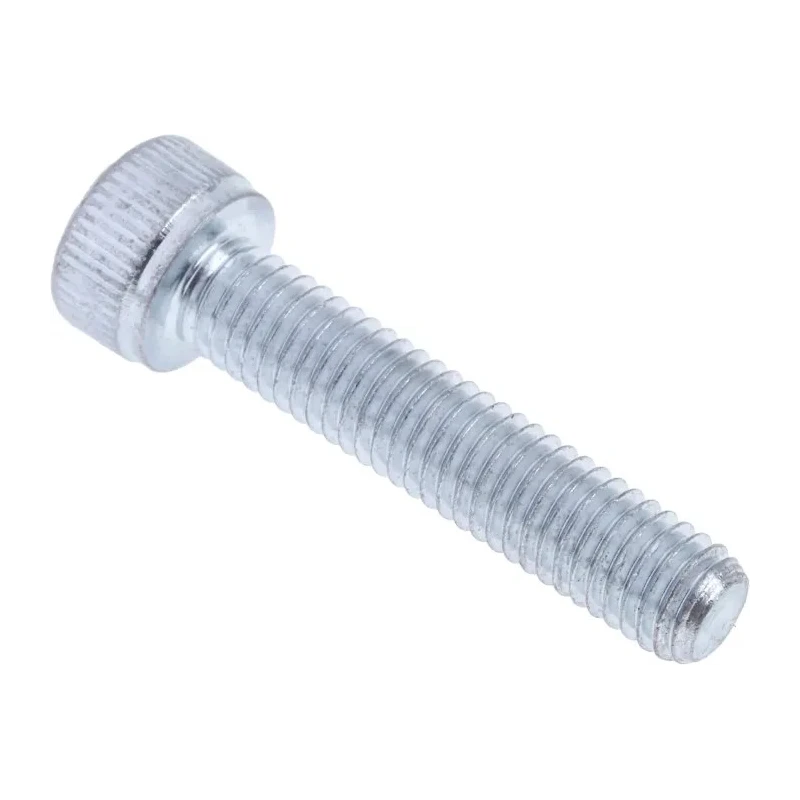 RS PRO Bright Zinc Plated Steel Hex Socket Cap Screw, Hex Socket Drive, M5 x 25 mm 491-5259