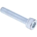 RS PRO Bright Zinc Plated Steel Hex Socket Cap Screw, Hex Socket Drive, M5 x 25 mm 491-5259