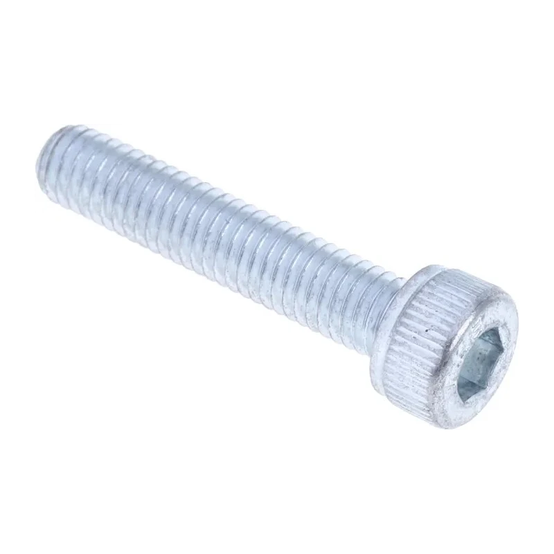 RS PRO Bright Zinc Plated Steel Hex Socket Cap Screw, Hex Socket Drive, M5 x 25 mm 491-5259