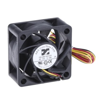 ARX CeraDyna Series Axial Fan 12V DC 21.6 m³/h Air Flow 2.04 W Power 170 mA Current IP20 