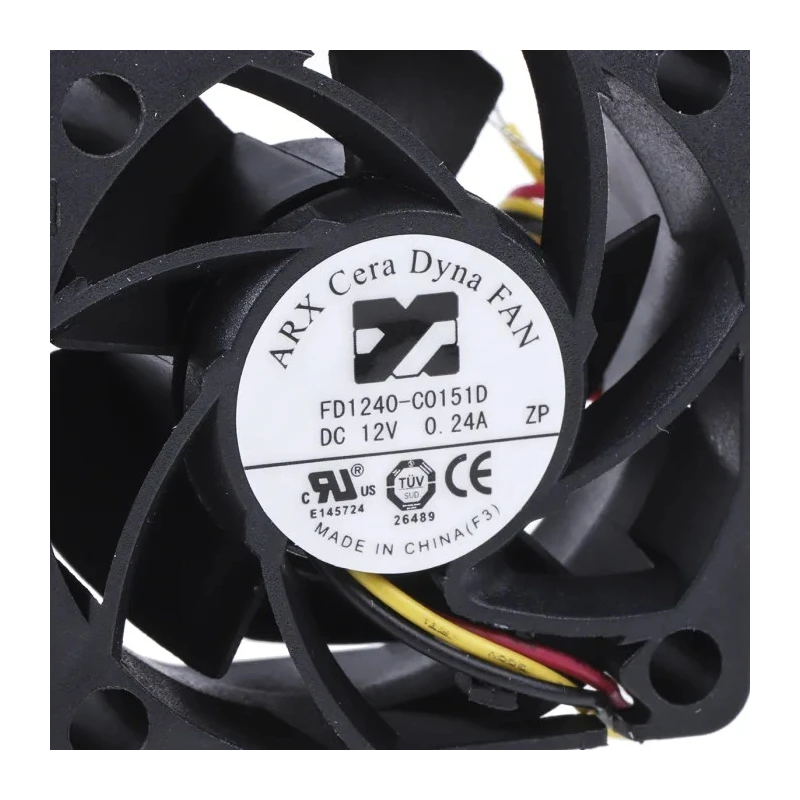 ARX CeraDyna Series Axial Fan 12V DC 21.6 m³/h Air Flow 2.04 W Power 170 mA Current IP20 