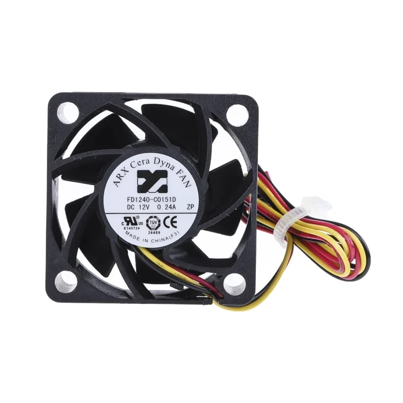 ARX CeraDyna Series Axial Fan 12V DC 21.6 m³/h Air Flow 2.04 W Power 170 mA Current IP20 