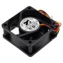 ARX CeraDyna Series Axial Fan 12V DC 2.76W 230mA Max 33.35m³/h 60mm x 60mm x 25.4mm IP20 