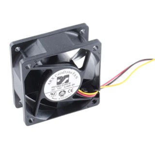 ARX CeraDyna Series Axial Fan 12V DC 3.6W 55.6 m³/h 300mA IP20 60mm 