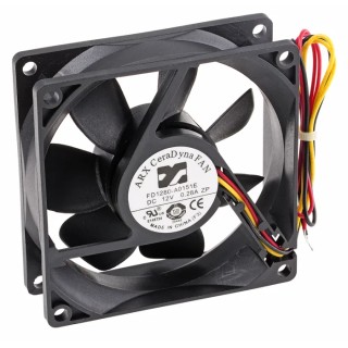 ARX CeraDyna Series Axial Fan 12V DC 2.88W 67.5 m³/h 3200 RPM IP20 
