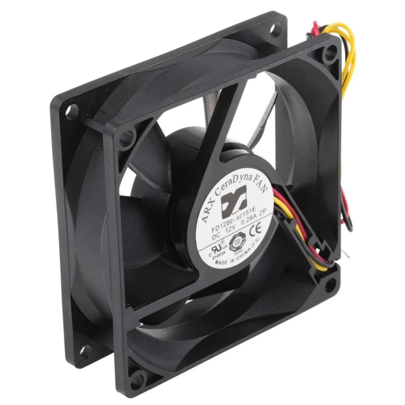 ARX CeraDyna Series Axial Fan 12V DC 2.88W 67.5 m³/h 3200 RPM IP20 