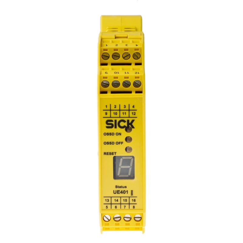 SICK 24V DC Safety Relay Snap-On Mount 3.6W Power Consumption UE401