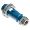 MENNEKES AM-TOP IP67 Blue Cable Mount 3P Straight Industrial Power Connector 32A 230V