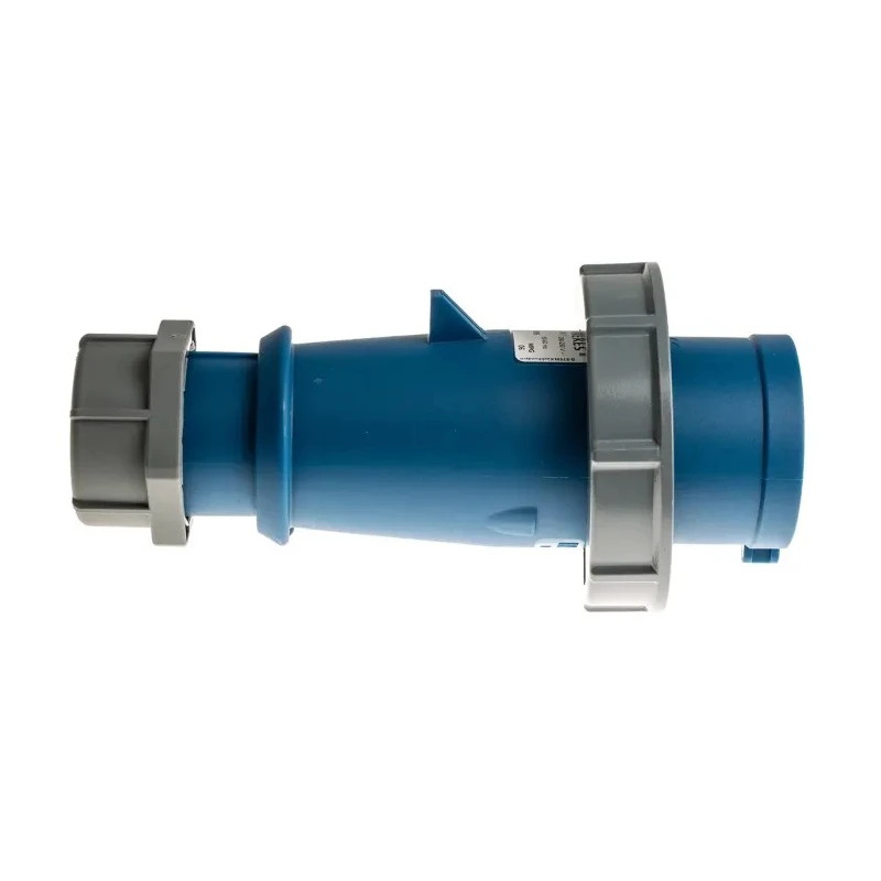 MENNEKES AM-TOP IP67 Blue Cable Mount 3P Straight Industrial Power Connector 32A 230V 