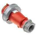 MENNEKES AM-TOP IP67 Red Cable Mount 3P+N+PE Straight Industrial Power Connector 32A 400V 
