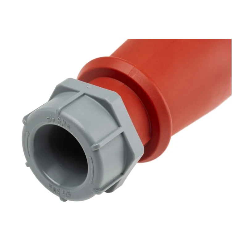 MENNEKES Industrial Power Connector 32A 400V IP67 Red Cable Mount AM-TOP 