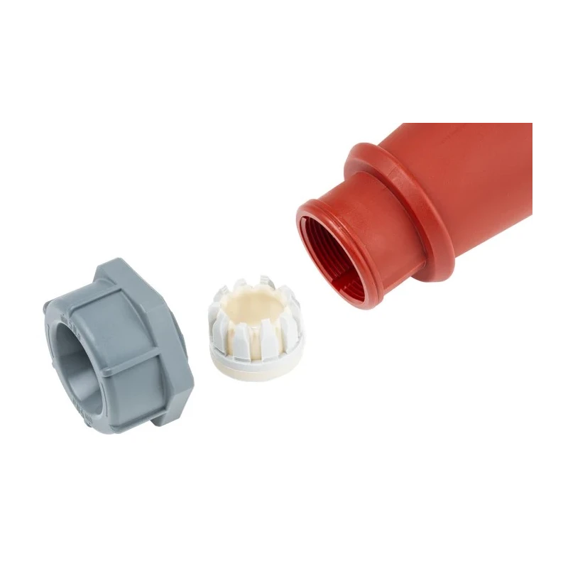 MENNEKES Industrial Power Connector 32A 400V IP67 Red Cable Mount AM-TOP 