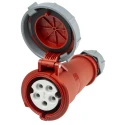 MENNEKES Industrial Power Connector 32A 400V IP67 Red Cable Mount AM-TOP 