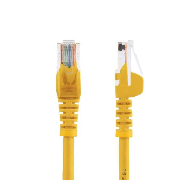 StarTech.com Cat5e Ethernet Cable 2 m Unscreened Yellow PVC 24AWG Copper Conductor 