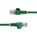 StarTech.com Cat5e Ethernet Cable 2 m, Unscreened, Green PVC Jacket 