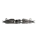 RS PRO Stainless Steel Lockable Spring Loaded Toggle Latch 95 mm Length 34 mm Width 13 mm 192-9631