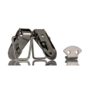 RS PRO Stainless Steel Lockable Spring Loaded Toggle Latch 95 mm Length 34 mm Width 13 mm 192-9631