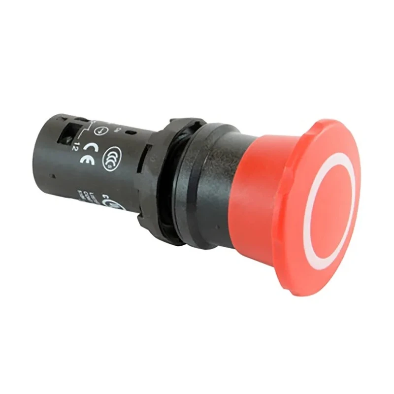 ABB 1SFA Series Pull Release Emergency Stop Push Button, Panel Mount, 22.5 mm Cutout, SPDT, IP69K, IP66, IP67 CE3P-10R-11