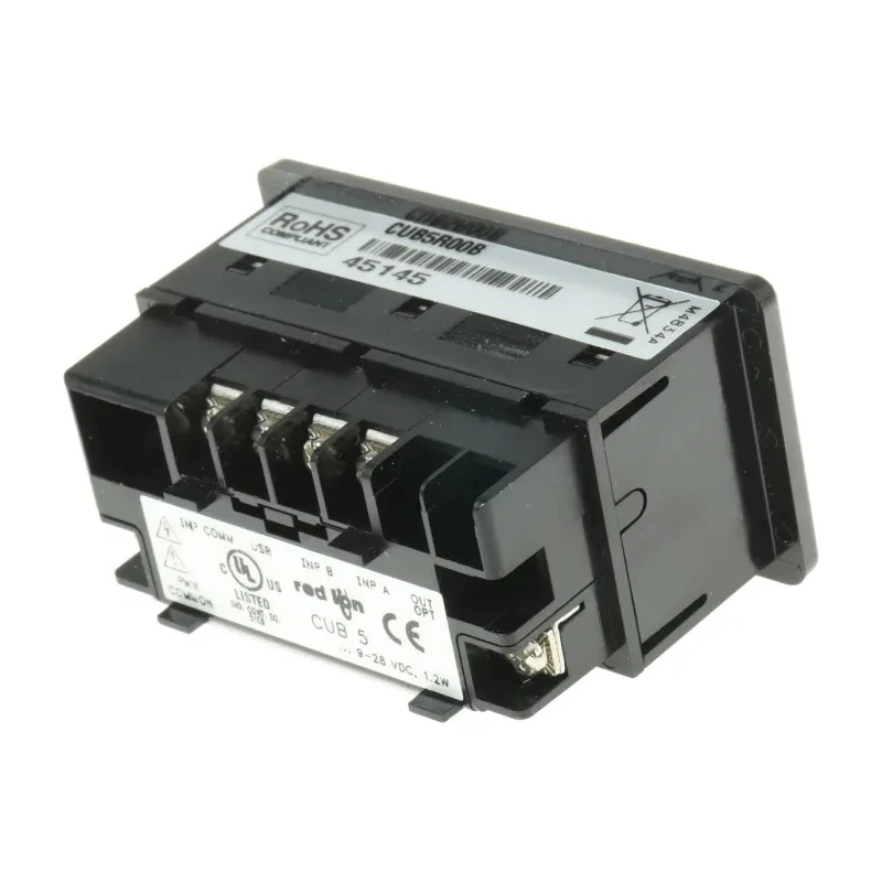 Red Lion Digital 8 Digit Counter with 12mm Reflective LCD Display, Manual Reset, 9-28V DC, USB Interface CUB5