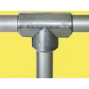 Kee Lite Aluminium T-Connector Connecting Component Strut Profile Type 6 Round Tube Size 33.7 mm L25-6