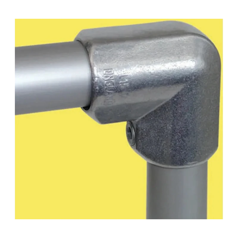 Kee Lite 90° Connector Connecting Component Strut Profile Type 6 Round Tube Size 33.7 mm L15-6