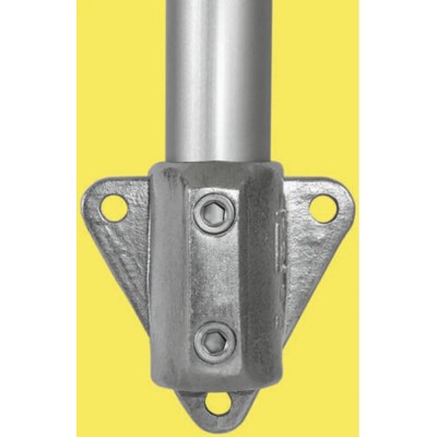Kee Lite Aluminium Side Palm Fixing Wall Flange for Round Tube L68-7