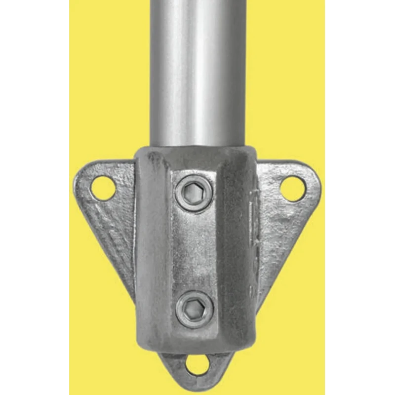 Kee Lite Aluminium Side Palm Fixing Wall Flange for Round Tube L68-7